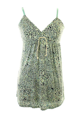 

Splendid New Blue Empire Талия Drawstring Chemise, Multi