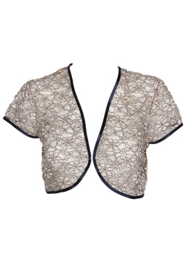 

Sl Fashions Шампанское Кружево с короткими рукавами и короткими рукавами, Blush