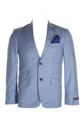 

Ben Sherman Tailoring Голубой приталенный пиджак мужской, Синий
