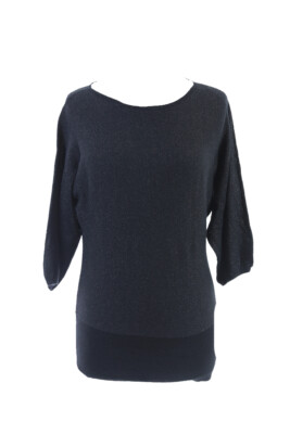 

Свитер Style - Co. Petite New Black Metallic Dolman  $ 24,98, Черный