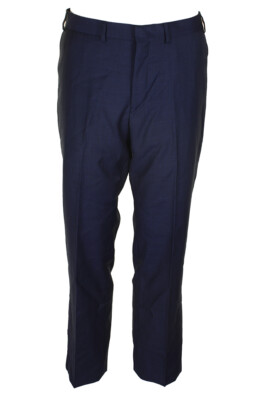 

Ryan Seacrest Distinction Мужские синие однотонные классические брюки Modern Fit, Navy