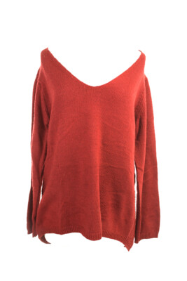 

Studio M New Красный вязаный свитер с длинным рукавом  88 $
