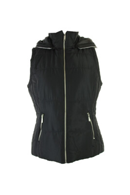 

Style - Co. Sport Новый черный жилет с капюшоном смешанной техники  $ 59,5