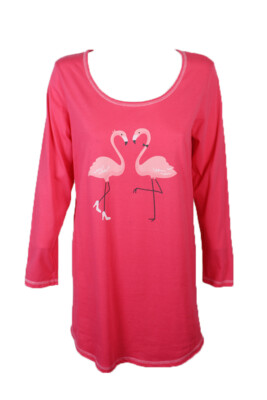 

Розовый пижамный топ с рисунком Jenni By Jennifer Moore Bubblegum