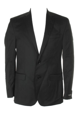 

Kenneth Cole New York Черная однотонная спортивная куртка, Черный