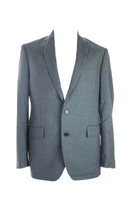 Ryan Seacrest Distinction New Grey Regular Fit Jacket 42R $400