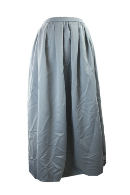 

Patra By Joanna Chen Серебряная атласная макси-юбка, Серебряный