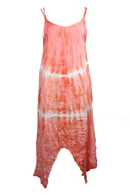 

Платье-накидка Raviya Coral White с краем в виде платка, Коралл