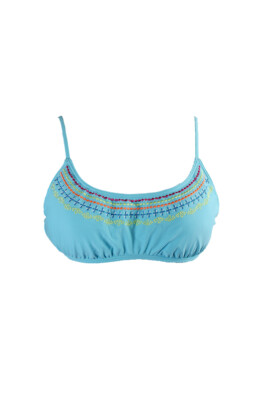 

Бикини Nation Blue Lets Stitch Bandeau Бюстгальтер бикини, Синий