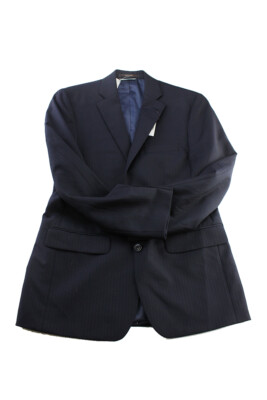 

Greg Norman Новая темно-синяя куртка в елочку  $400, Navy