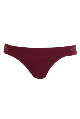 

California Waves Juniors Wine Hypnotic Optic Hipster Низ бикини с ремешками