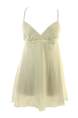 Flora Nikrooz New Ivory Gabby Lace Inset Chemise M