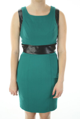 

Платье Xoxo New Green Juniors из искусственной кожи со вставками  $ 69, Зеленый