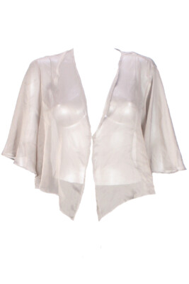 

SL Fashions New Sand Открытая блузка с рукавами-бабочками  $99