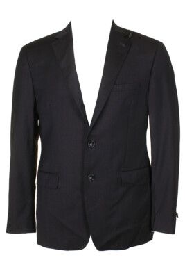 

Calvin Klein Мужской приталенный бордовый однобортный блейзер с заостренными лацканами, Burgundy