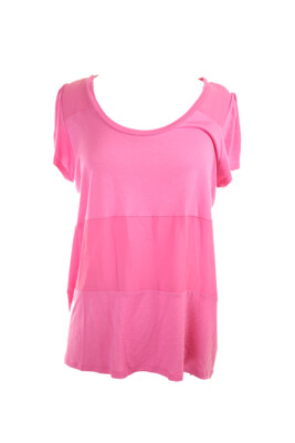 

Inc International Concepts Новая розовая футболка с короткими рукавами и смешанной техникой  $49,5, Pink