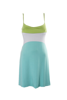 

Мини-платье-футляр Bebe Aqua с цветными блоками на тонких бретельках