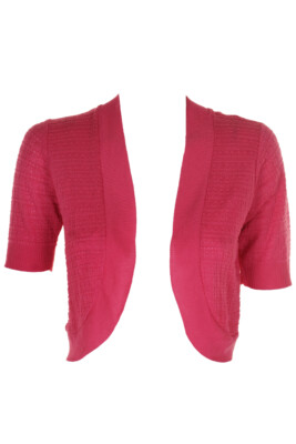 

Ny Collection Petite Fuchsia Рукав до локтя Изогнутый низ с короткими рукавами