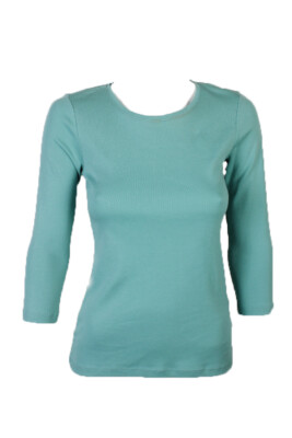 

Футболка Charter Club Petite Aqua Green Cotton Lux, Зеленый