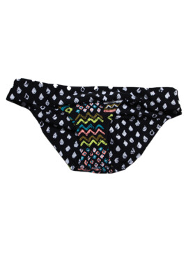 

Черные двусторонние плавки бикини Volcom Multi Tribal Instinct, Черный
