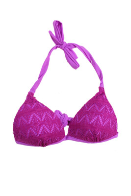 

Лиф бикини Hula Honey Pink Lilac с формованным пуш-апом и накладкой крючком  XS, Фиолетовый