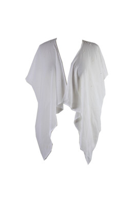 Коллекция Eighteen White Pearl Beaded Kimono OS