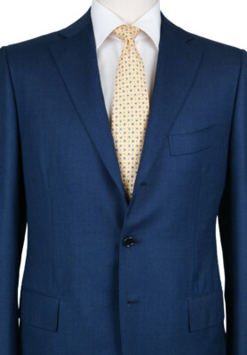 Pre-owned Cesare Attolini Navy Blue Suit - (auk20pub3s11ma02b23r6)
