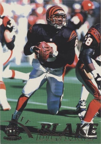 1996 Pacific Pure NFL Gridiron Jeff Blake #23