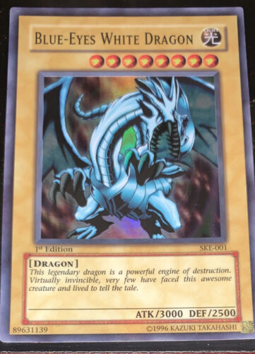 Blue-Eyes White Dragon - SKE-001 - Near Mint - 89631139- 1st Blue-Eyes White Dragon - SKE-001 - Near Mint - 89631139- 1st