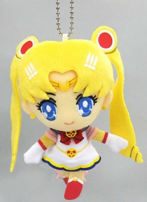 NEW Banpresto Super Sailor Moon Crystal Vol. 4 Mascot 11cm Plush Doll Keychain