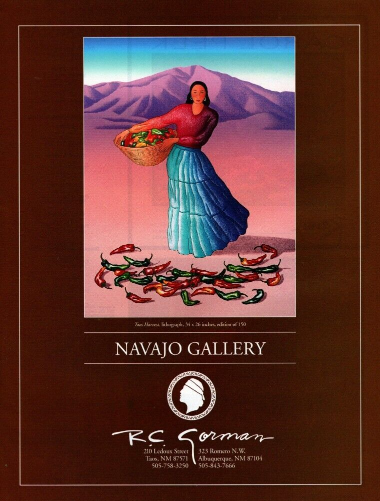 1994 R C GORMAN ART ADVERTISING, 
