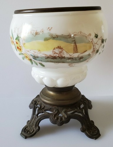 Kerosene Table Parlor Lamp Base P&a