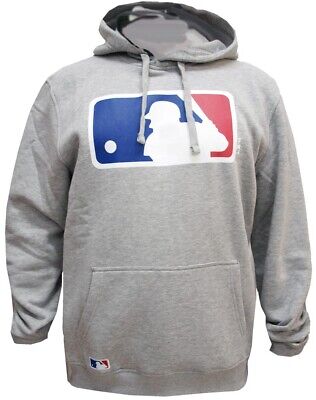 New Era MLB Logo Authentic Crewneck Sweater Grey Pullover