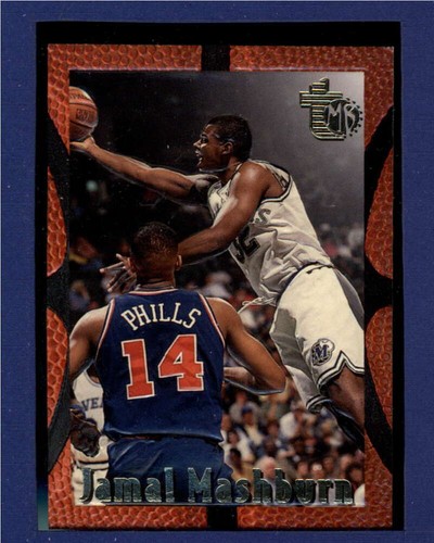 【MOUNTAINMAN＊SPECIAL CD 】☆直筆サイン入り☆ 1994-95 Topps Embossed #22 Jamal Mashburn NM++ Mavericks ID