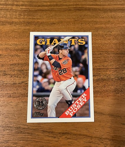 Buster Posey 2023 Topps 35th Anniversary 1988 Retro NRMT+