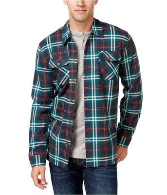 Weatherproof Mens Vintage Plaid Shirt Jacket