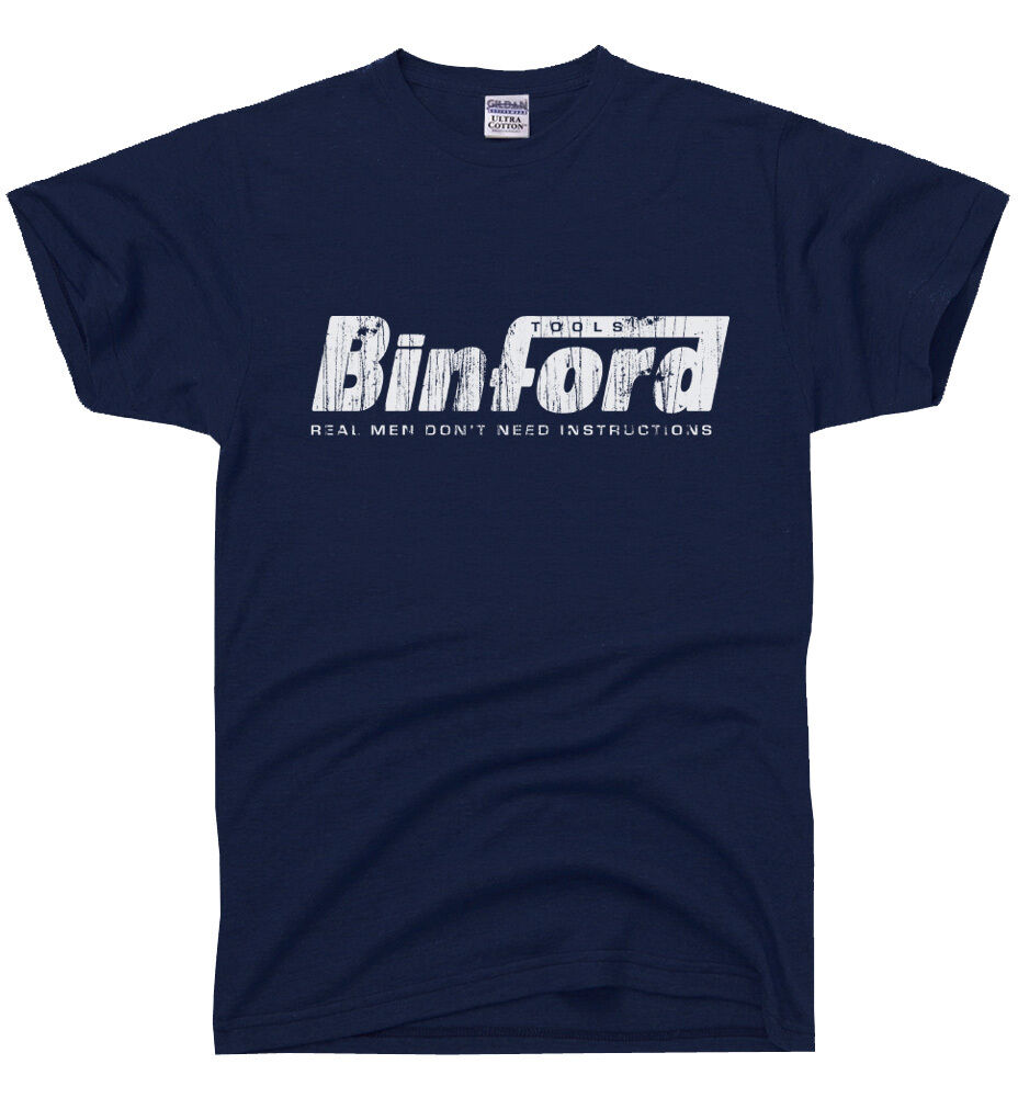 BINFORD TOOLS Funny Home Improvement TEE Tool Time Retro Tim