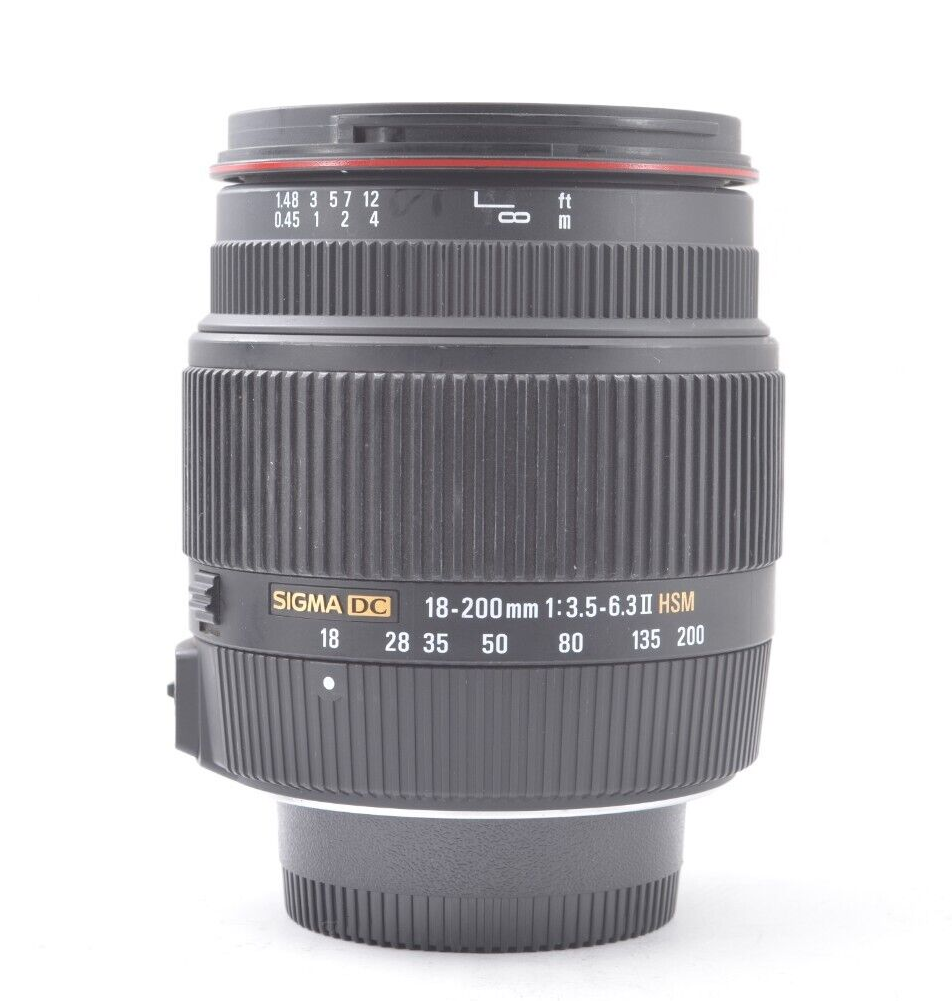 Top Mint】SIGMA DC 18-200mm f/3.5-6.3 Ⅱ HSM for Nikon F