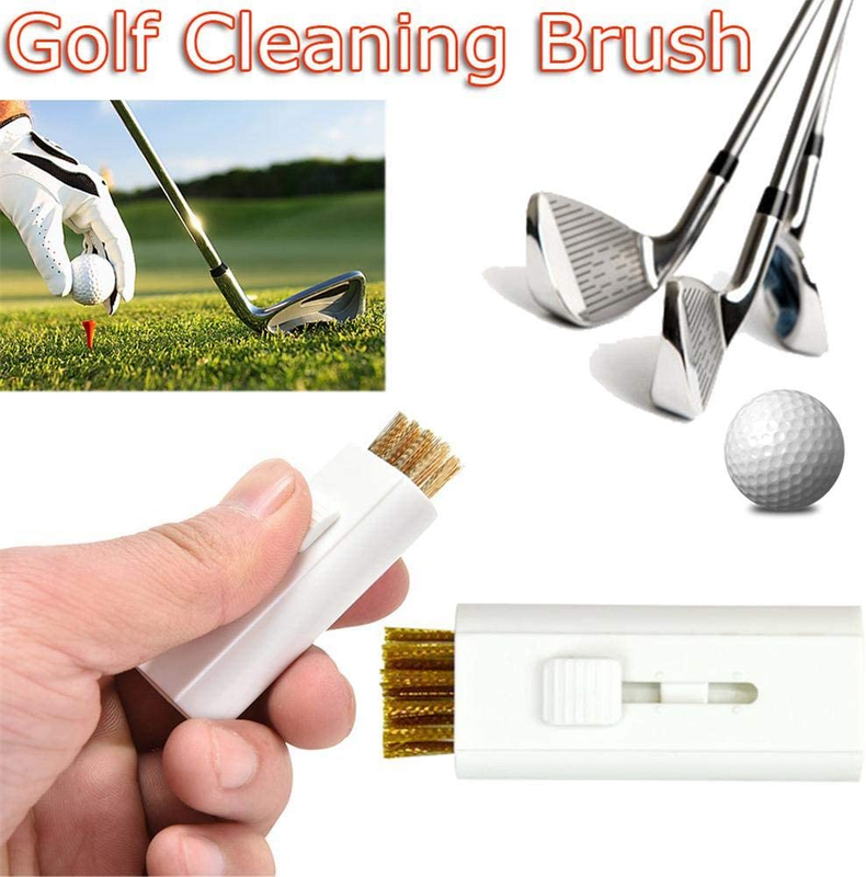 Golf Club Brush Groove Cleaner Mini Pocket Retractable Cleaning Tool Value 5/6 P