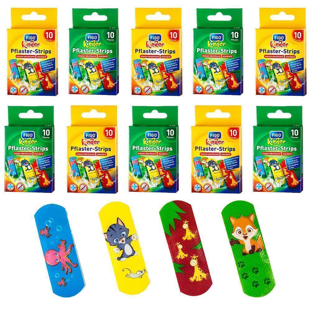 100 Stück FIGO Kinderpflast...