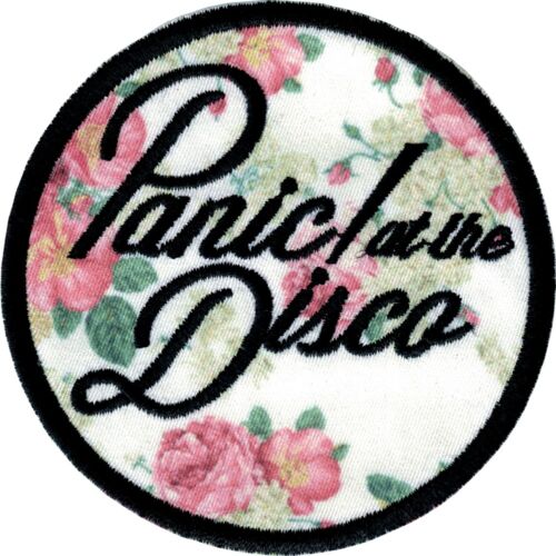Patch - Panic At the Disco Floral Flowers Emo Pop Punk Music Band Iron On #89115