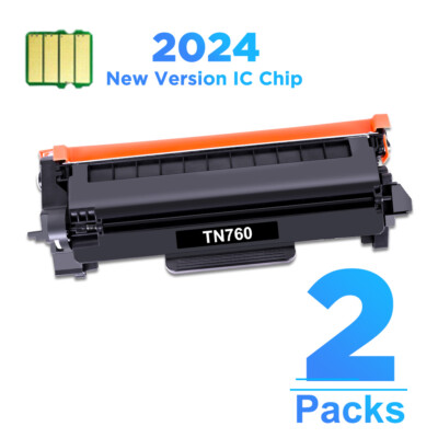 TN760 Toner Cartridge For Brother TN730 DCP-L2550DW HL-L2390DW HL-L2395DW Lot