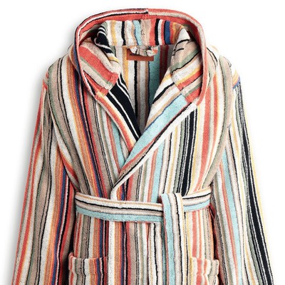 Missoni Bademantel mit Kapuze für Männer / Frauen Warren Terry