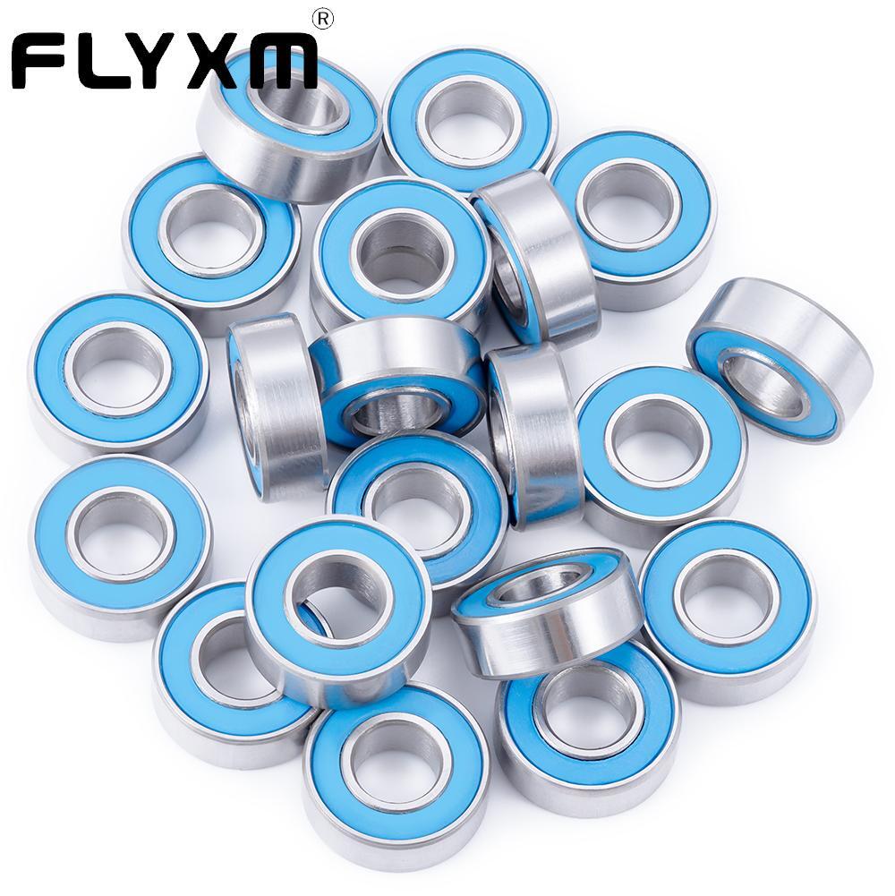 FLYXM For RC Axial RR10 Bomber Rubber Sealed Bearing Kit 27P