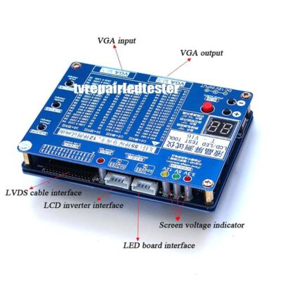 New Computer Laptop TV Repair Tool LCD/LED Test Tool Panel Tester Support 7''-84''