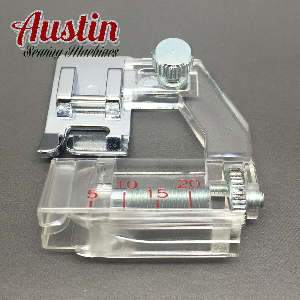 BIAS BINDER, BINDING FOOT SNAP ON ADJUSTABLE, COMPATIBLE FOR BROTHER