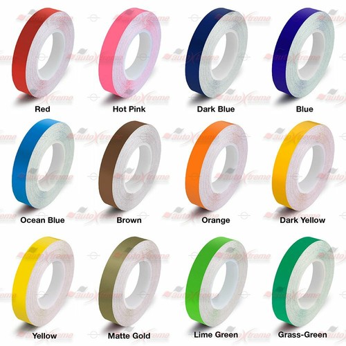 Roll Vinyl Pinstriping Pin Stripe DIY Self-Adhesive Line Car Tape Decal Stickers