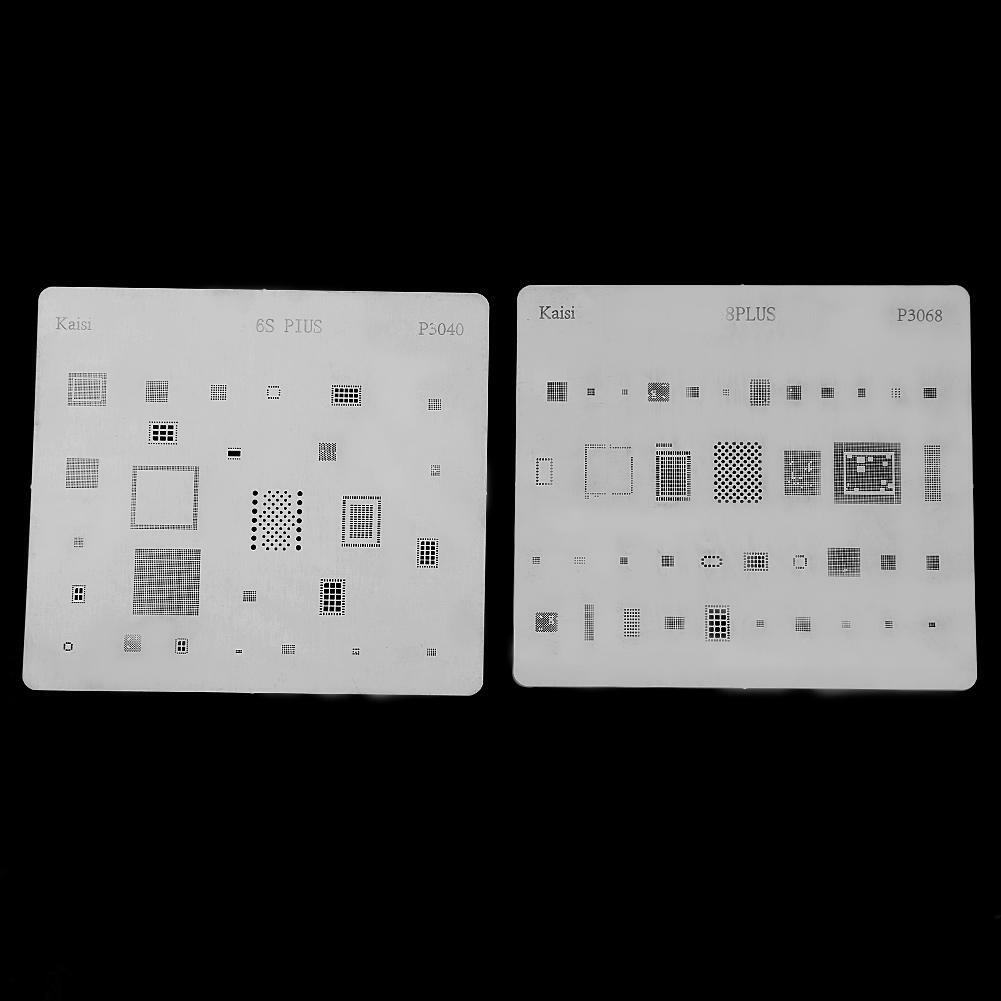 14pcs BGA Reballing Stencil Dedicate Kit Solder Template