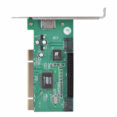 Eboxer PCI to 2 SATA Ports 1 eSATA Port 1 IDE Interface RAID Controller Card