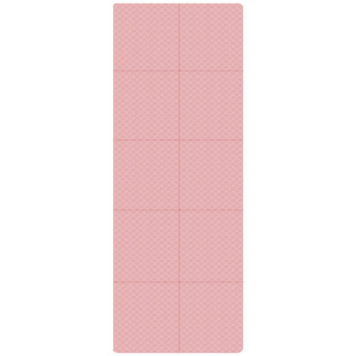Travel Yoga Mat Foldable Yoga Mat Double Sided Non-slip for Women Men & Children